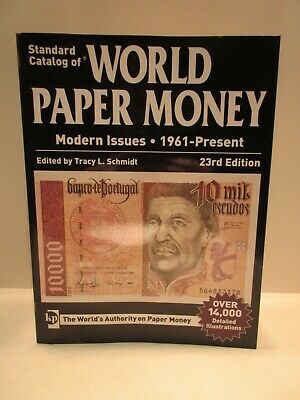 LIBRO CATALOGO WORLD PAPER MONEY MODERN ISSUE 1961 PRESENT KP CARTAMONETA